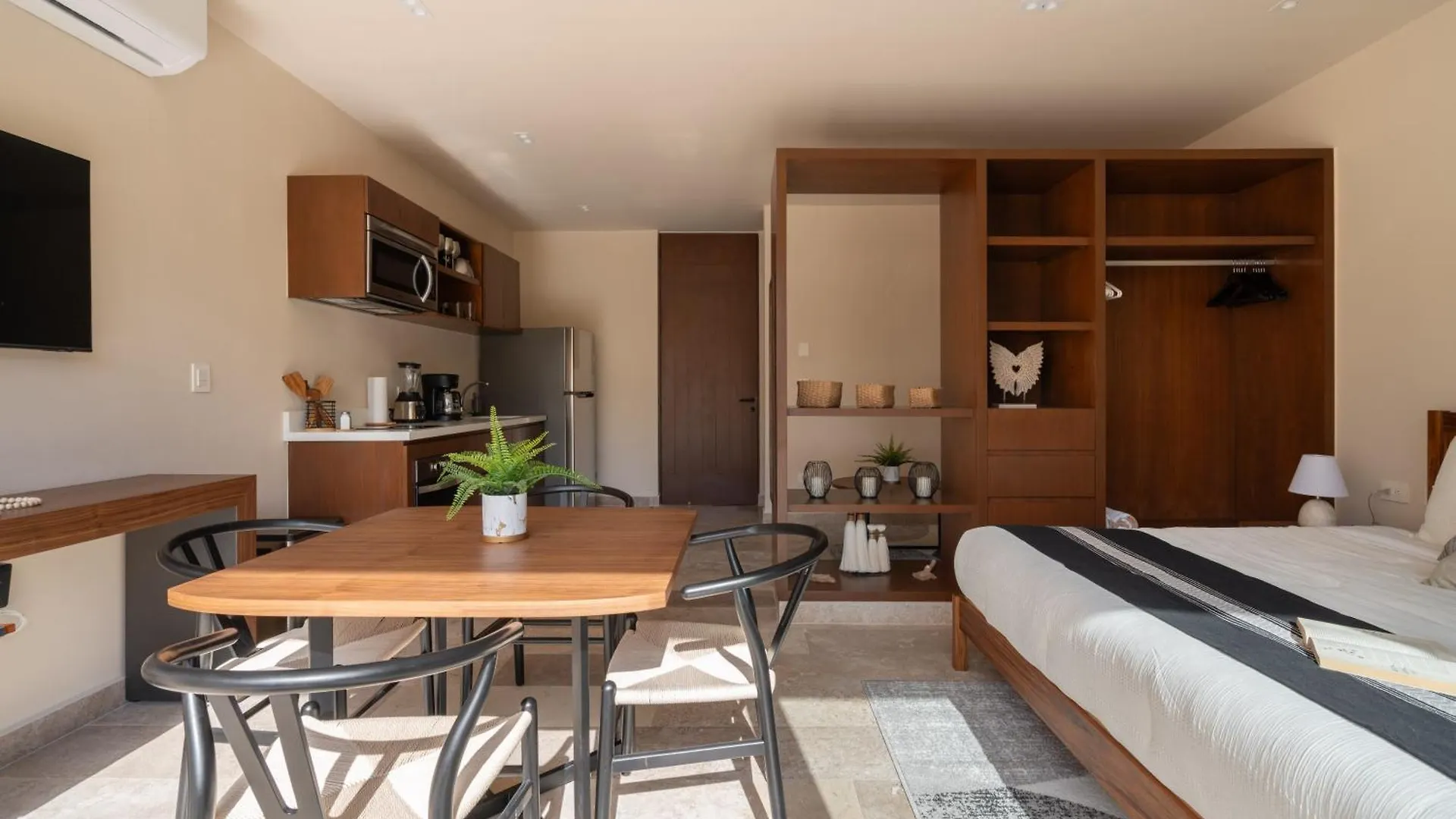 Relaxing Studio With Garden, Pool & Close To Park Tulum Apartment